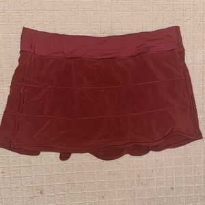 Lululemon Pace Rival *Long size 14. Mulled wine